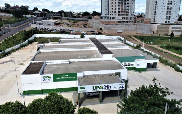 Prefeitura de Cuiab | Construda pela Prefeitura na atual gesto municipal, a UPA Leblon tem capacidade de atender at 10 mil pacientes por ms