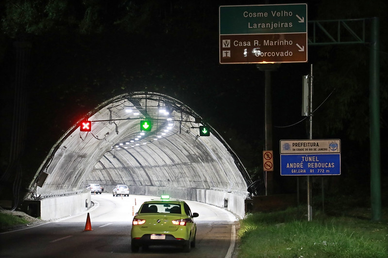 Jogo no Maracanã altera horário de fechamento de túneis na cidade - Prefeitura da Cidade do Rio de Janeiro