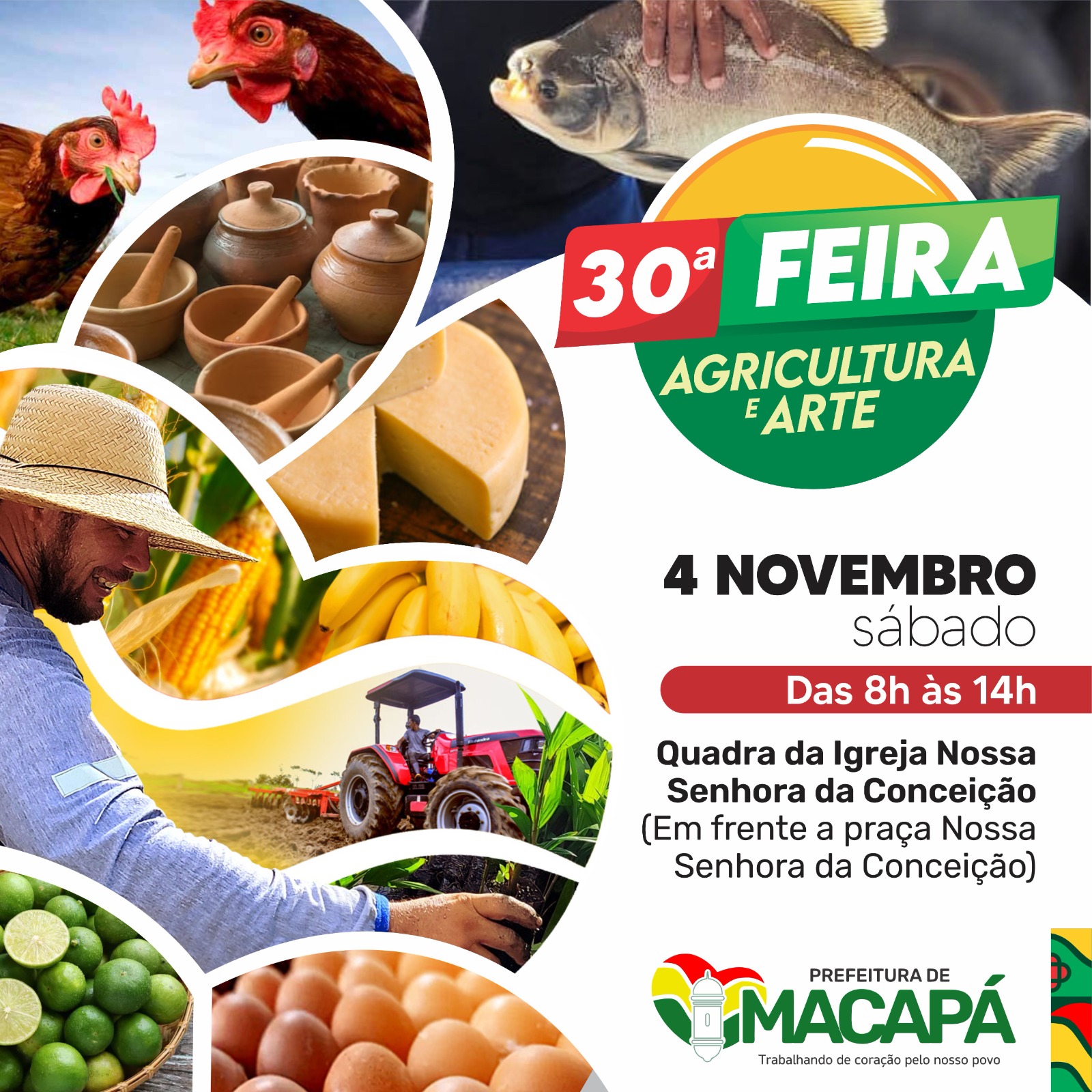 30ª Feira Agricultura e Arte acontece neste sábado (4) – Prefeitura Municipal de Macapá