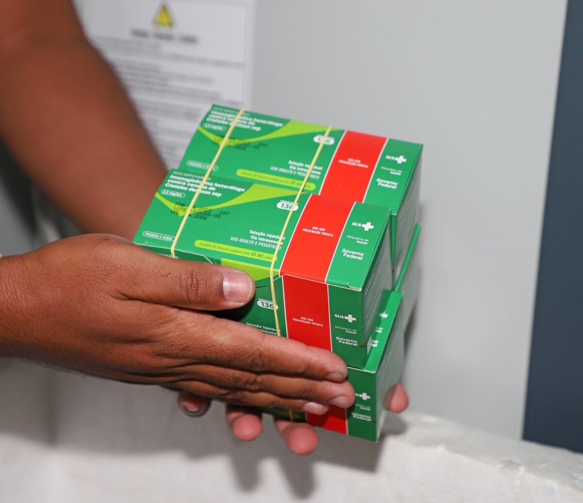 Prefeitura de Búzios recebe doses de soro antiescorpiônico